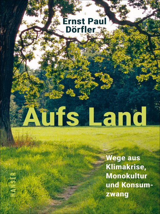 Title details for Aufs Land by Ernst Paul Dörfler - Available